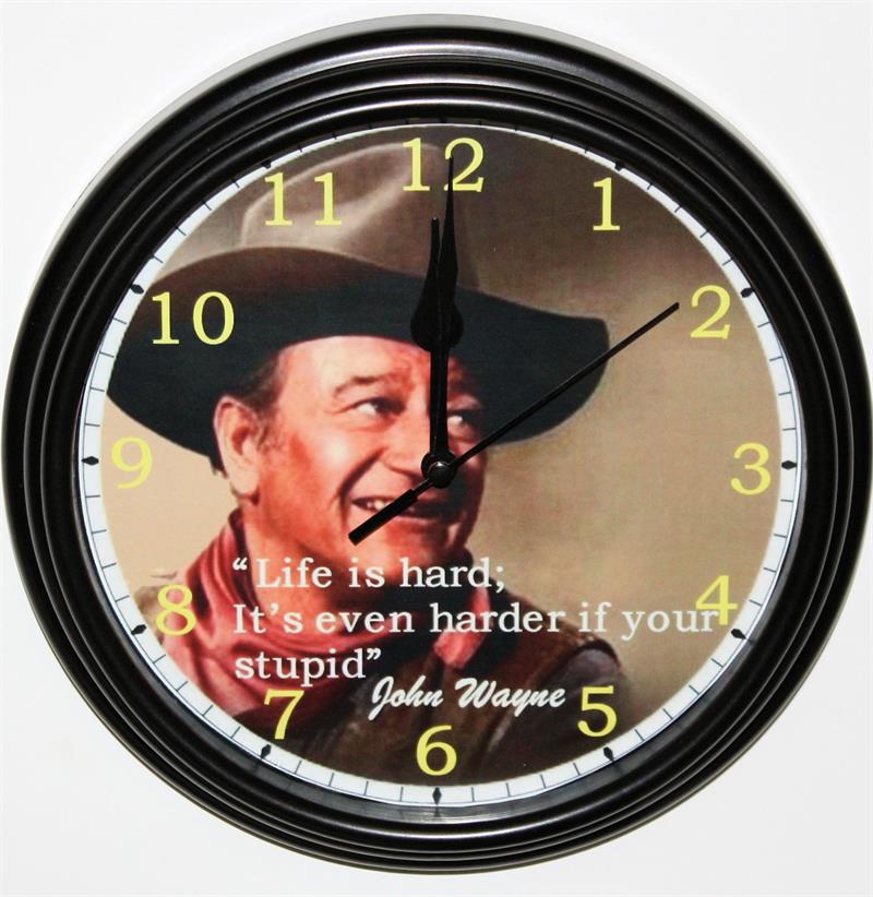 John Wayne non neon clock