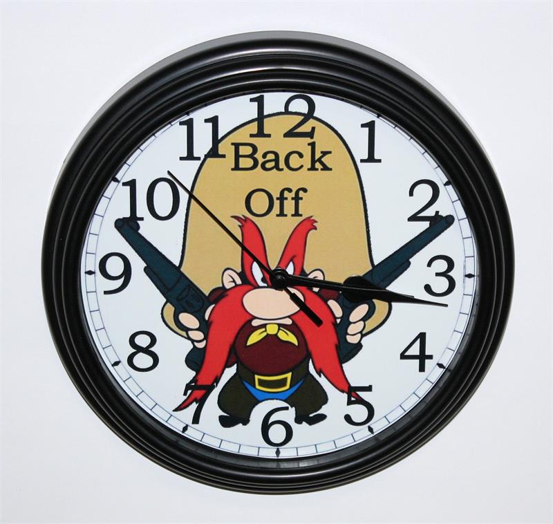 Yosemite Sam wall clock