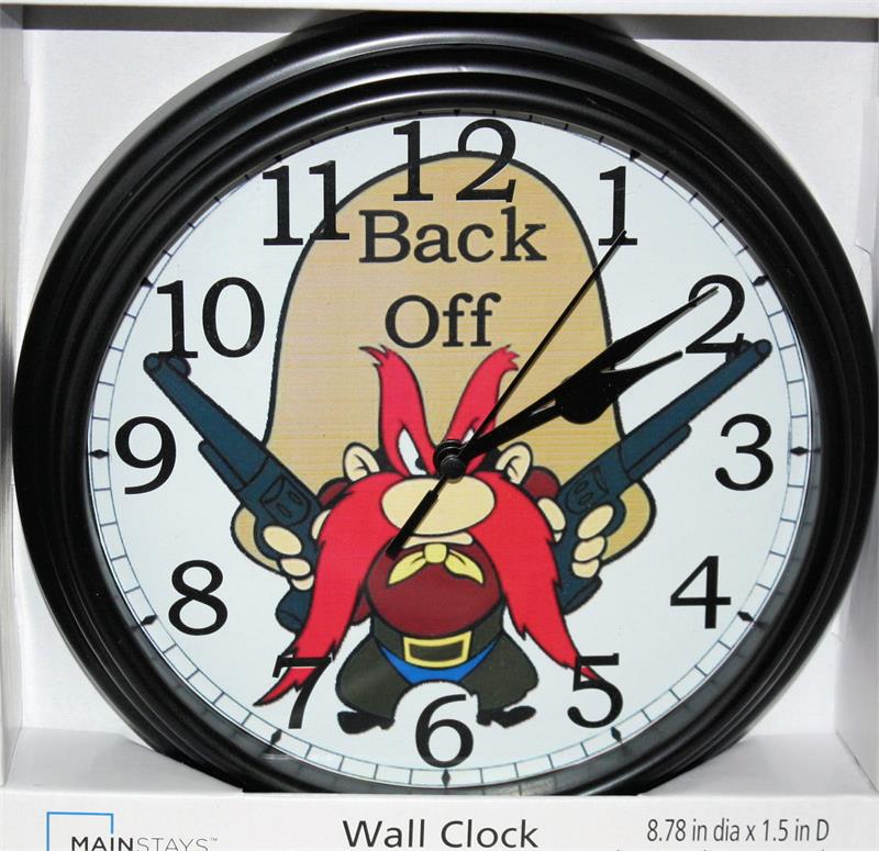 Yosemite Sam wall clock