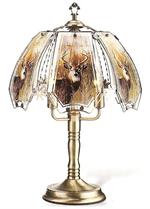 Lamp様 O.C. White Machine Lamp w/ Grey Enamel Shade